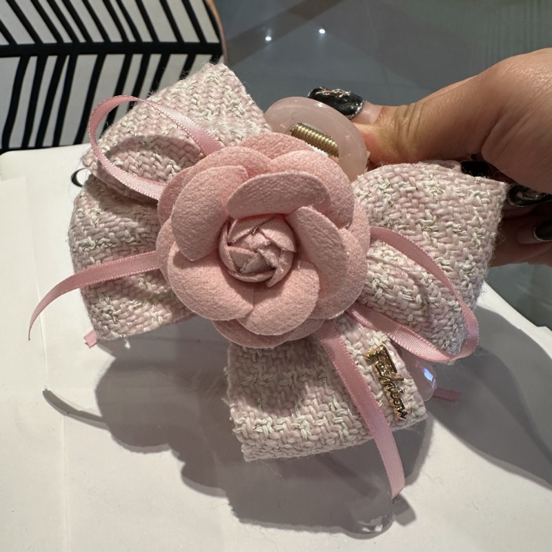Outdoor Furniture Decor - New Fashion Camellia Flower Hair Claw