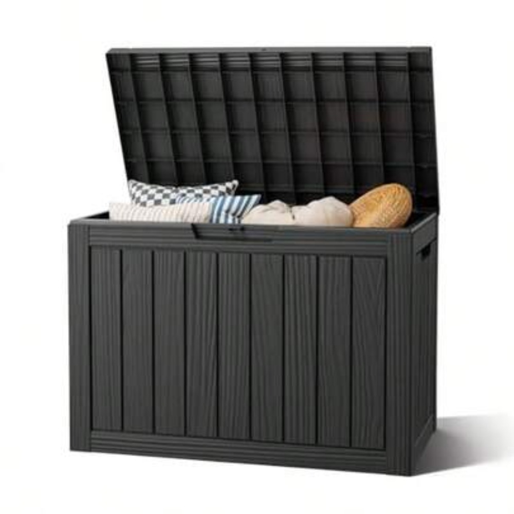 Outdoor Furniture Pillows - 50 Gallon Outdoor Storage Box Waterproof