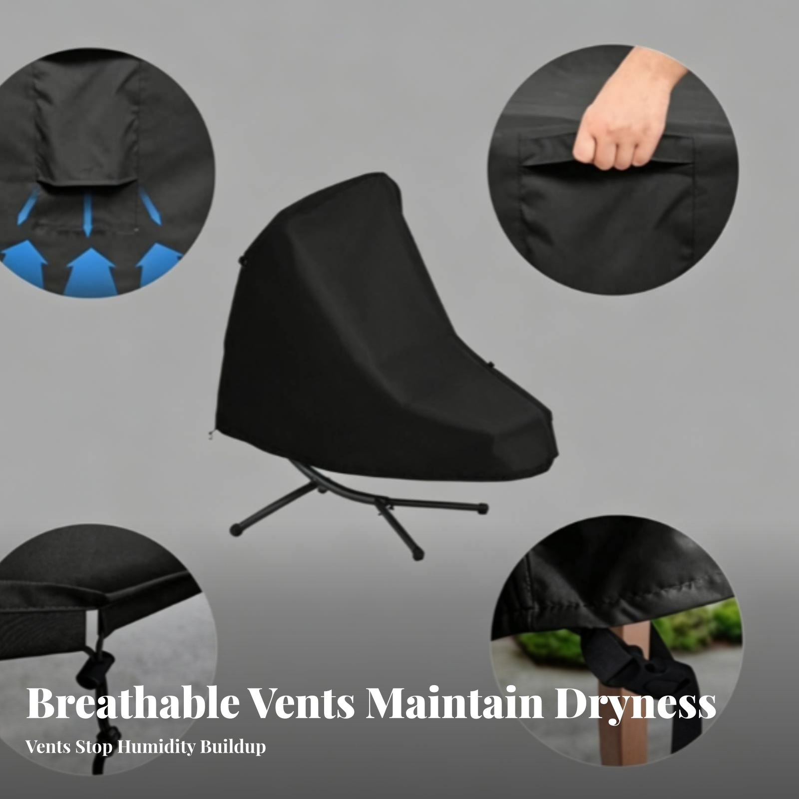Suspended Chaise Cover Securin - đánh giá và giá Outdoor Furniture Heavy