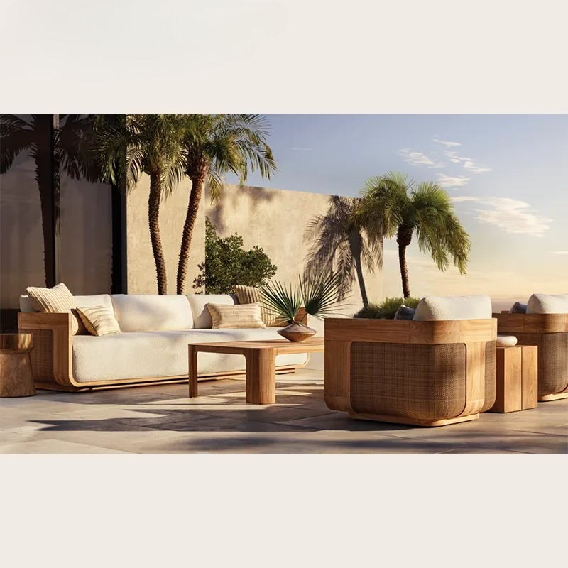 Outdoor Teak Sofa Set Garden F - đánh giá và giá Outdoor Furniture Teak