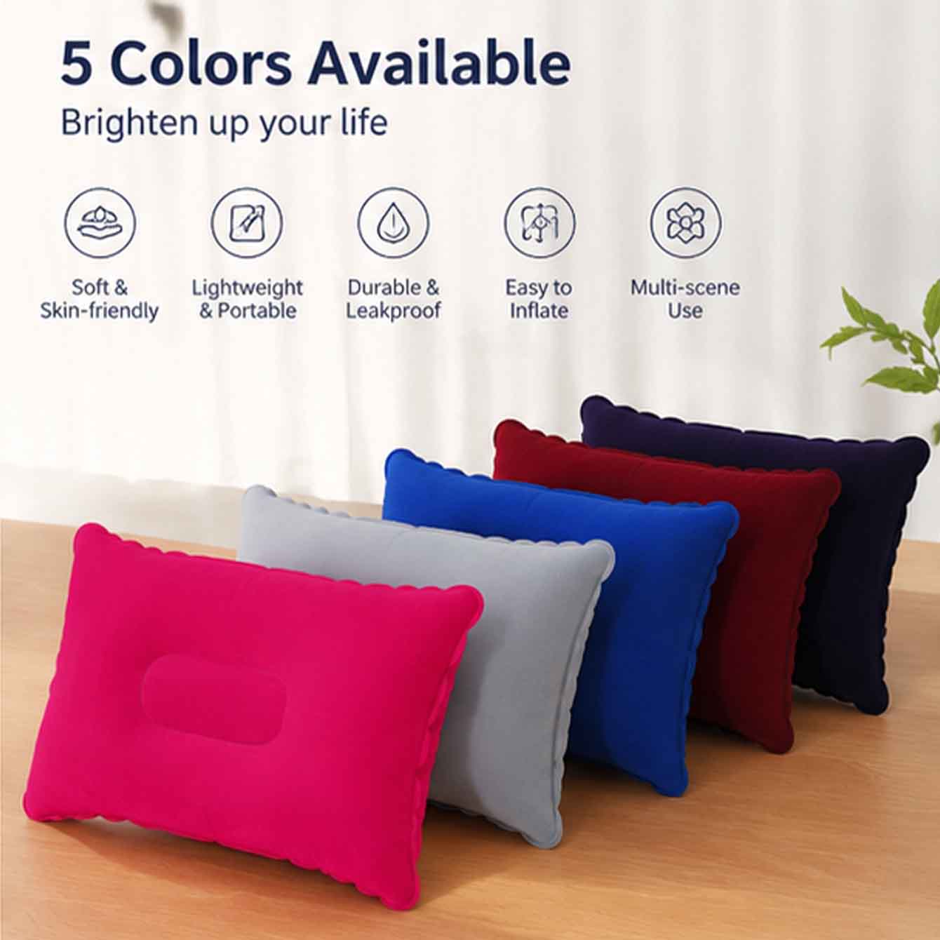 2 Pack Ultralight Inflatable P - đánh giá và giá Outdoor Furniture Pillows