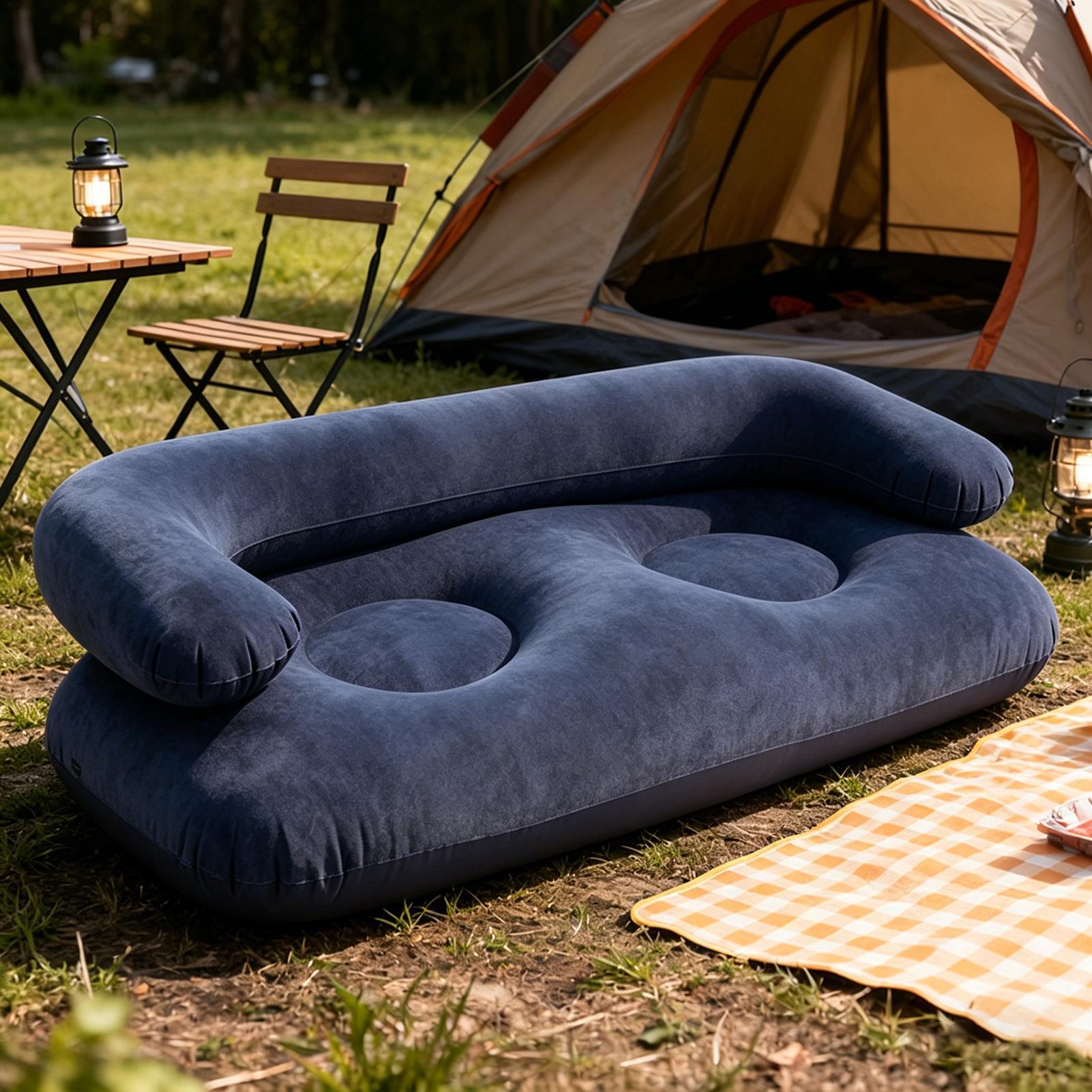 Double Inflatable Air Sofa Two - đánh giá và giá Outdoor Furniture Heavy
