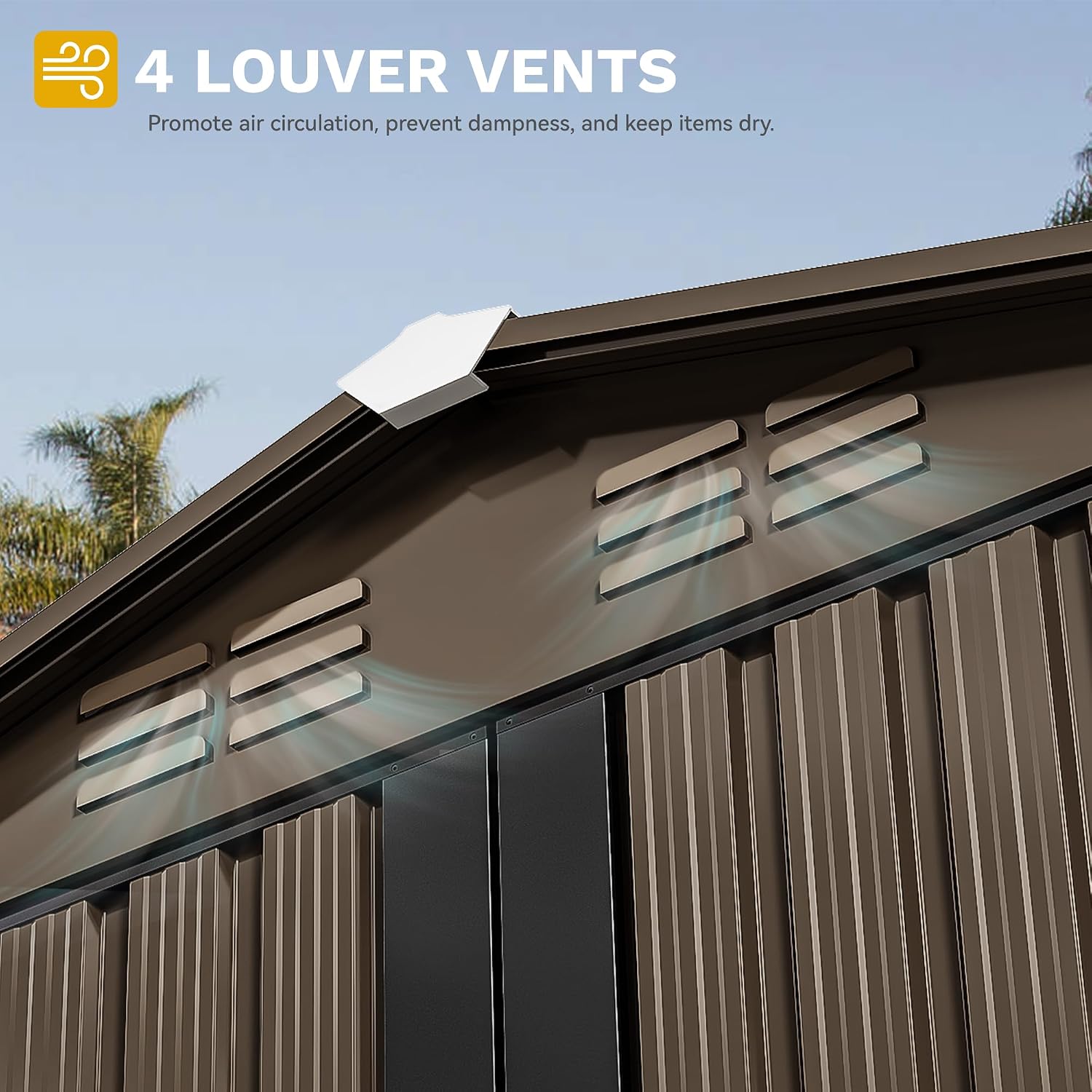 6x4ft Metal Outdoor Storage Sh - đánh giá và giá Outdoor Furniture Heavy
