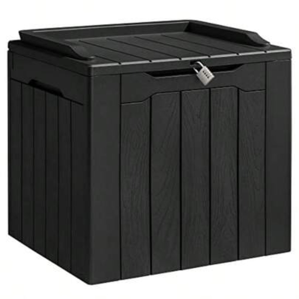 31 Gallon Resin Deck Box Water - đánh giá và giá Outdoor Furniture Heavy