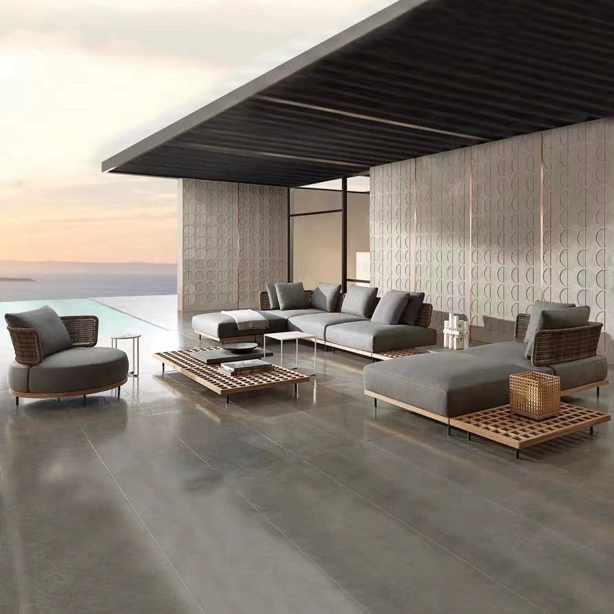 Modern Garden Sofa Set Outdoor - đánh giá và giá Outdoor Furniture Teak