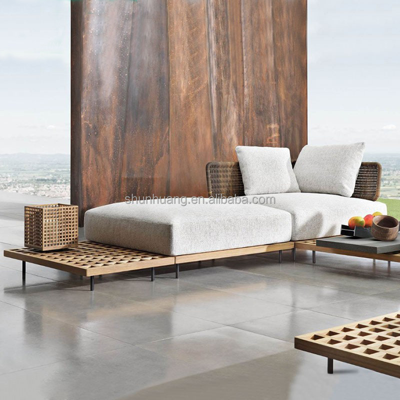 Modern Garden Sofa Set Outdoor - đánh giá và giá Outdoor Furniture Teak