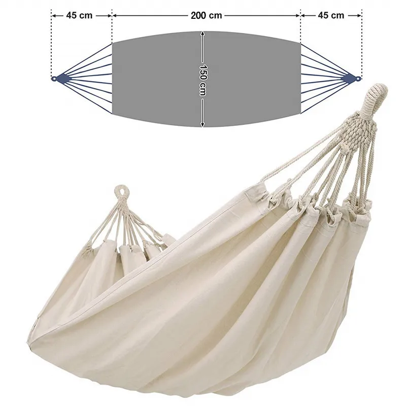 Hammocks A White Organic Cotto - đánh giá và giá Outdoor Furniture Quality