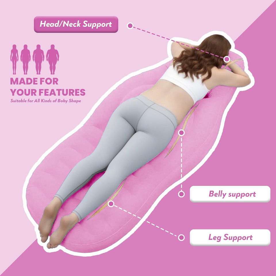 Inflatable Pregnancy Pillow Yo - đánh giá và giá Outdoor Furniture Pillows