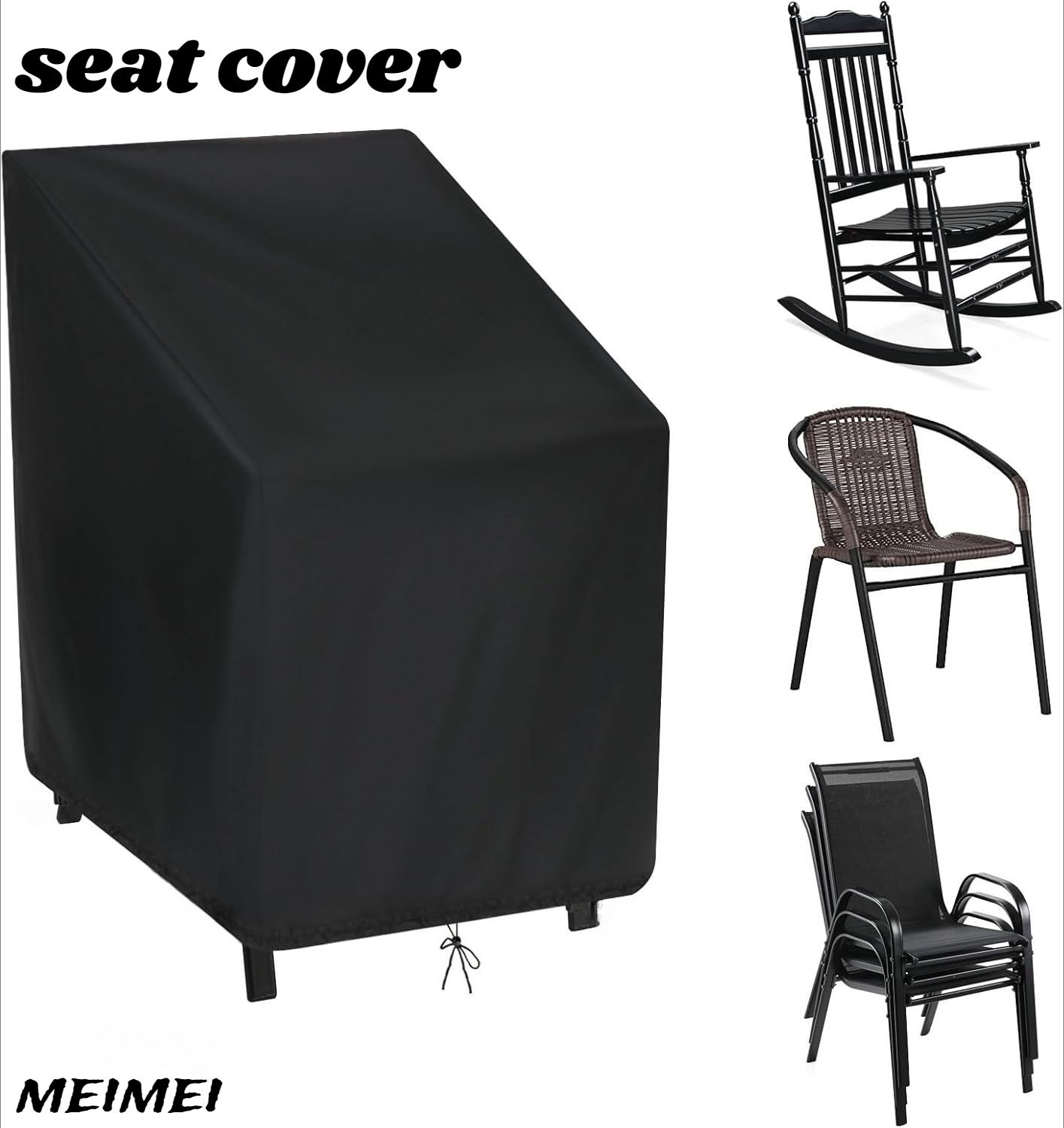Stacked Chair Dust Cover Stora - đánh giá và giá Outdoor Furniture Quality