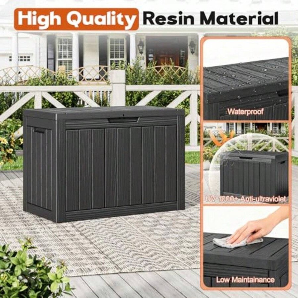 50 Gallon Outdoor Storage Box  - đánh giá và giá Outdoor Furniture Pillows