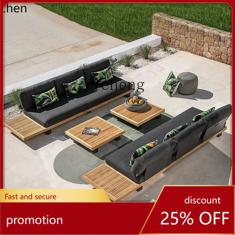 HYS outdoor teak sofa courtyar - đánh giá và giá Outdoor Furniture Teak